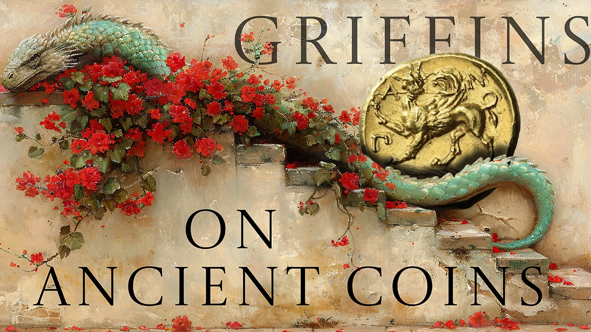 Griffins on Ancient Coins. Image: Adobe Stock / Numismatica Ars Classica / CoinWeek.