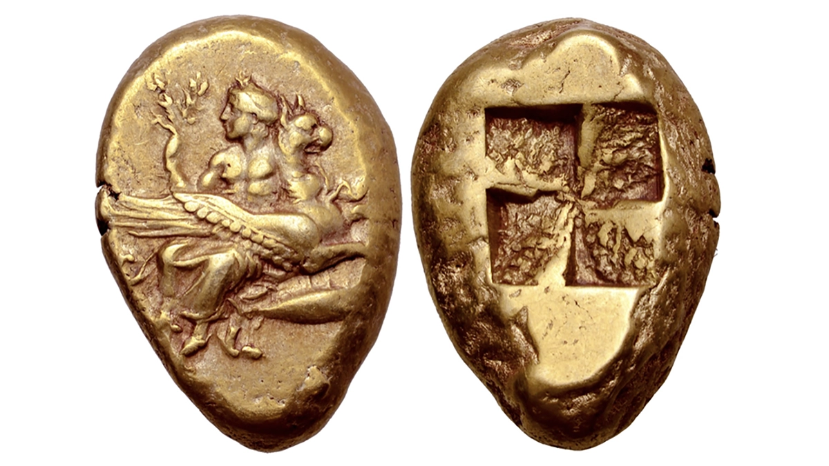 Mysia, Kyzikos EL Stater. Circa 400-330 BCE. Image: Roma Numismatics.
