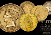 Stack's Bowers Rarities Night Spring 2024 Showcase Auction - Gold coin denominations