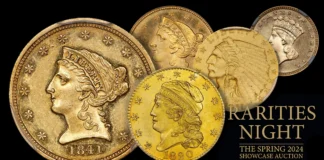 Stack's Bowers Rarities Night Spring 2024 Showcase Auction - Gold coin denominations