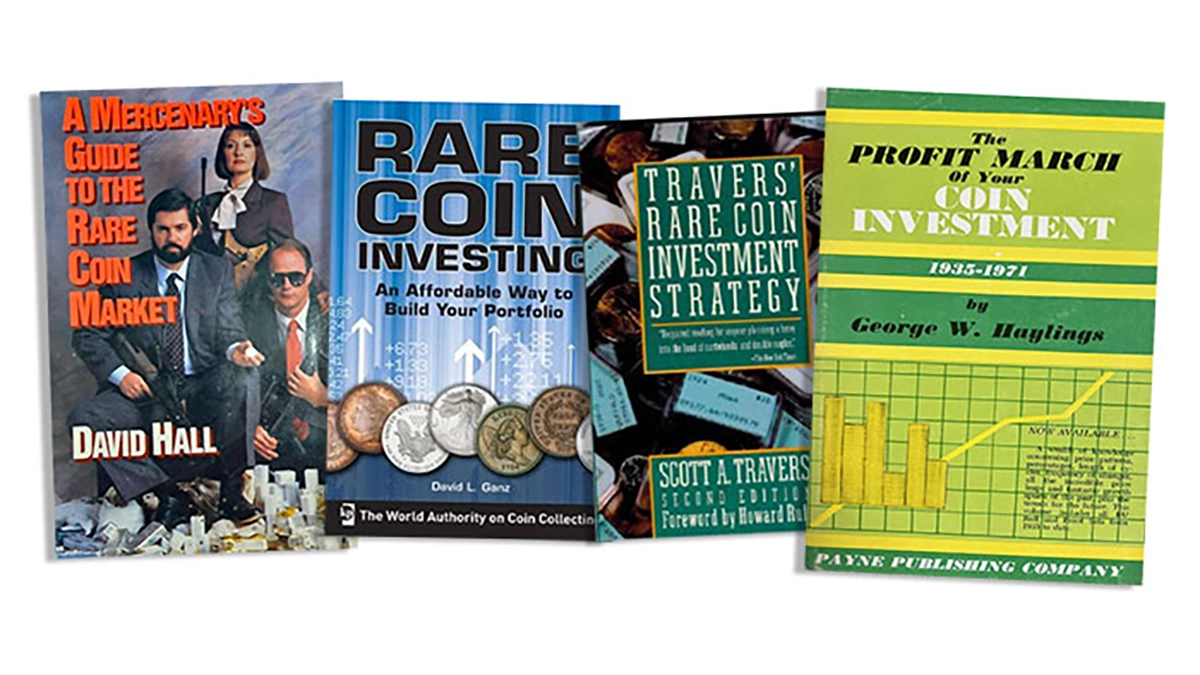 Coin Investment Literature. Image: CoinWeek.