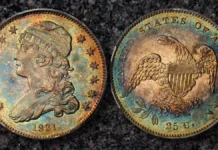 1831 Capped Bust Quarter. Image: Stack's Bowers / CoinWeek.