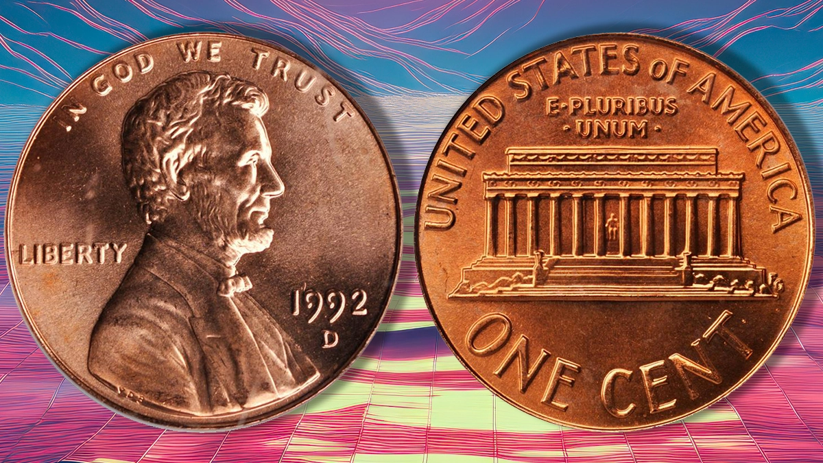 1992-D Lincoln Cent. Image: Stack's Bowers / Adobe Stock.