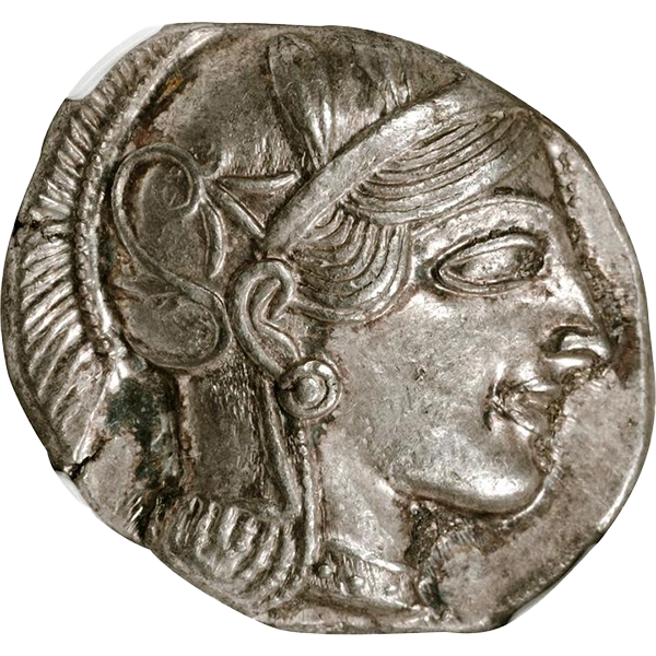 Athens. AR Tetradrachm ca. 454-404 B.C. Image: Stack's Bowers.