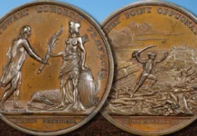 A rare Comitia Americana Bronze Stoney Point Medal. Image: Stack's Bowers / CoinWeek.