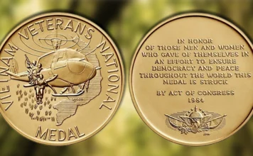 Vietnam Veterans National Medal. Image: U.S. Mint / CoinWeek.