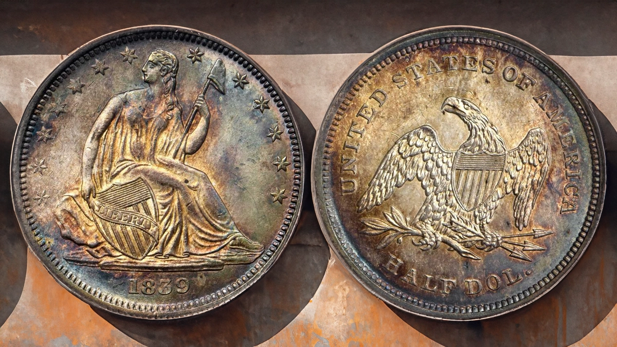 1839 Liberty Seated Half Dollar, WB-2. Image: Stack's Bowers / CoinWeek.