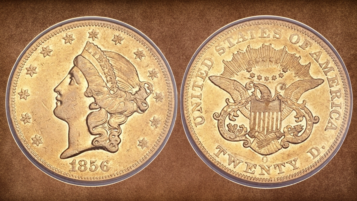The R.L. Miles 1856-O Liberty Head Double Eagle. Image: Heritage Auctions.