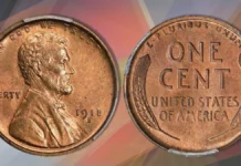 1918-S Lincoln Cent. Image: Stack's Bowers / CoinWeek.