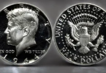 1964 Kennedy Half Dollar Proof. Image: Stack's Bowers / CoinWeek.