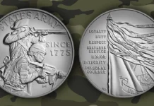 United States Army Silver Medal. Image: United States Mint / Adobe Stock.