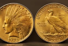 Indian Head Eagle. Image: Stack's Bowers / CoinWeek.