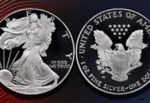 2006-W American Silver Eagle Proof. Image: Stack's Bowers / CoinWeek.