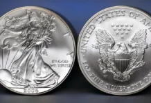 2006-W American Silver Eagle Burnished. Image: Stack's Bowers / CoinWeek.