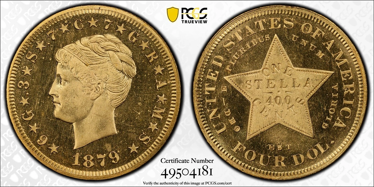 First Display of Finest $4 Stella Gold Set at 2024 ANA Convention