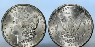 1897-S Morgan Dollar. Image: Heritage Auctions / CoinWeek.