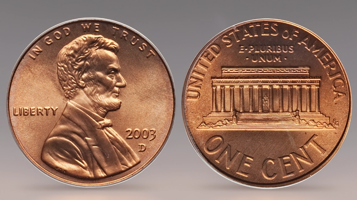 2003-D Lincoln Cent. Image: Heritage Auctions / CoinWeek.