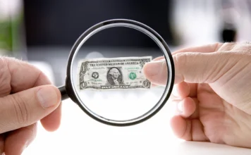 Shrinking Dollar. Image: Adobe Stock / CoinWeek.