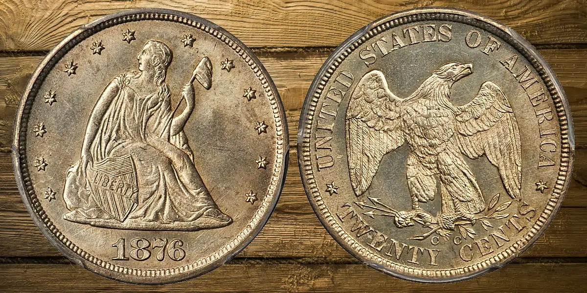 1876-CC Twenty-Cent Piece: Carson City's Legendary Rarity