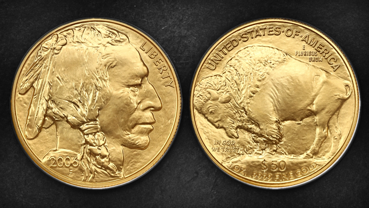 2006 American Buffalo $50 Gold Coin. Image: DLRC / CoinWeek.