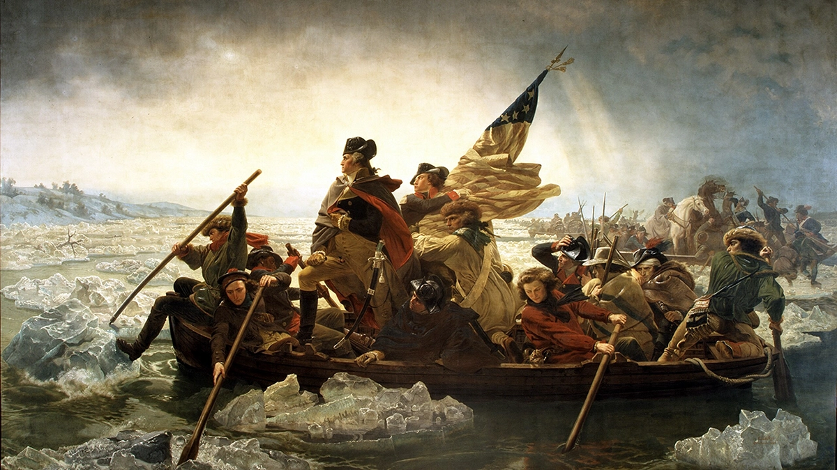 Washington Crossing the Delaware by Emanuel Leutze. Image: Museum of Modern Art, New York.More details Washington Crossing the Delaware by Emanuel Leutze. Image: Museum of Modern Art, New York.