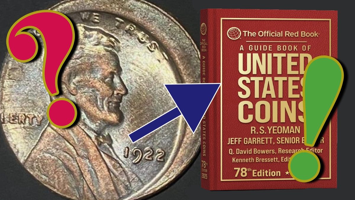 Counterfeit coins that can be identified by simply referring to the Red Book. Image: eBay / Whitman / CoinWeek.