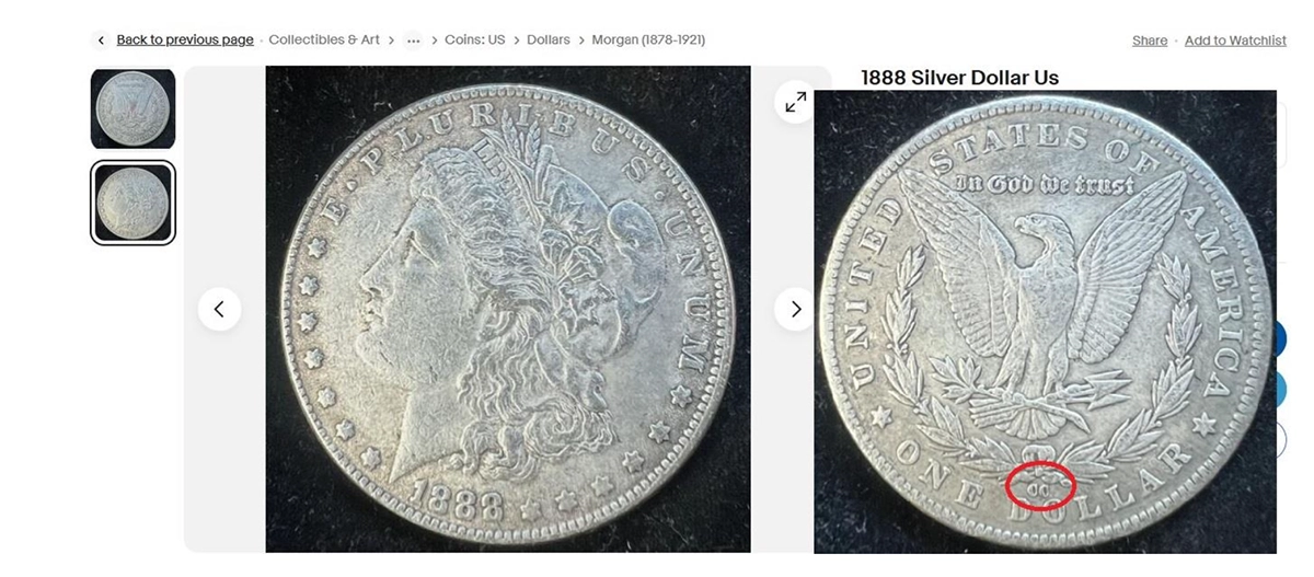 Past eBay RBC Morgan listing.