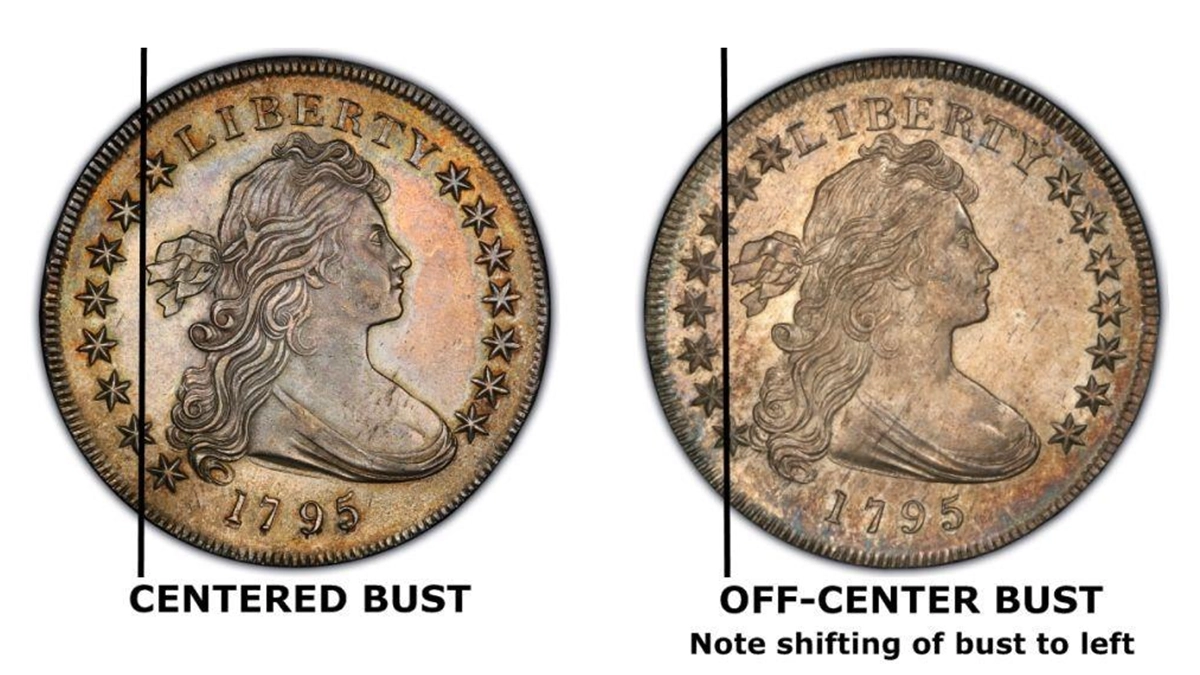 Side by Side Bust Types. Image: PCGS.