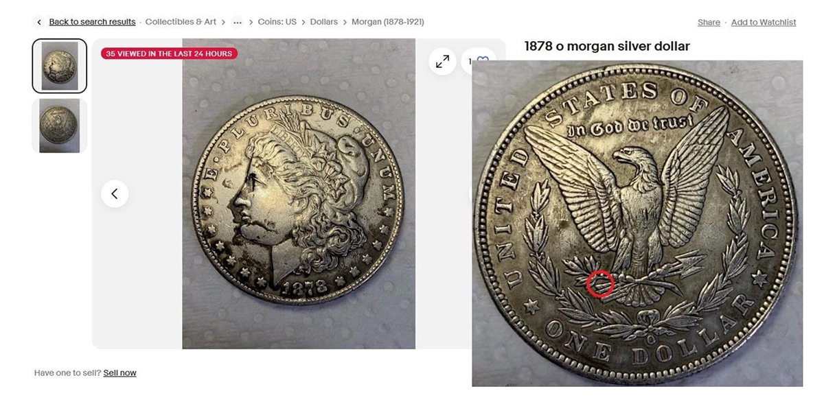 Past eBay RBC Morgan listing.