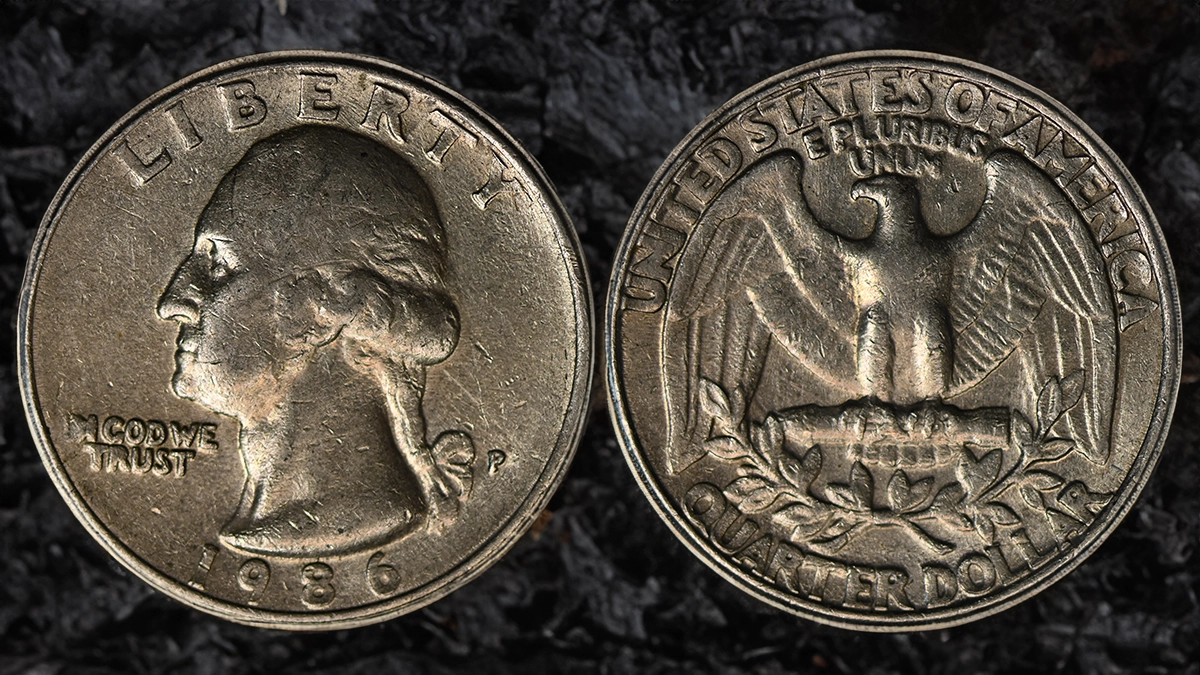 1986-P Washington Quarter. Image: CoinWeek.