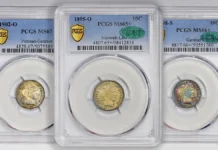 Jett Collection of Barber Dimes. Image: Paradime Coins / CoinWeek.