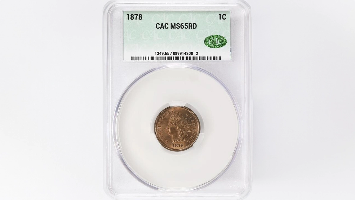 CACG MS65RD Indian Head Cent. Image: Stack's Bowers / CoinWeek.