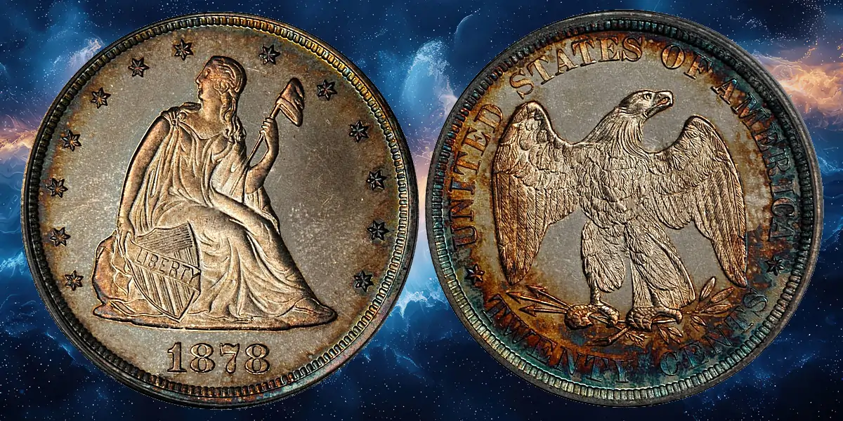 1878 Twenty-Cent Piece. Proof-66 Cameo (PCGS). CAC.