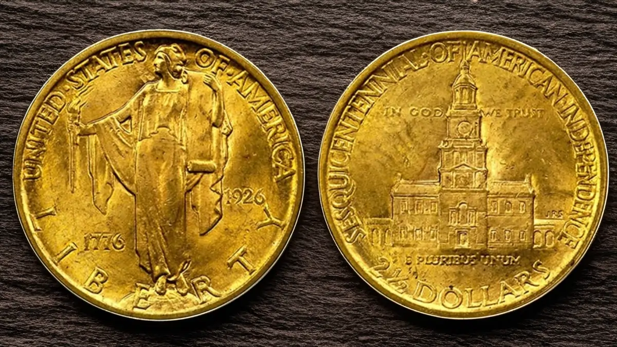 1926 American Sesquicentennial Quarter Eagle