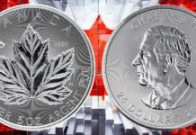 2026 5 oz Grand Maple Leaf Silver Bullion Coin