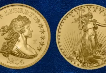 New 1804 and Saint Gold coins for 2026