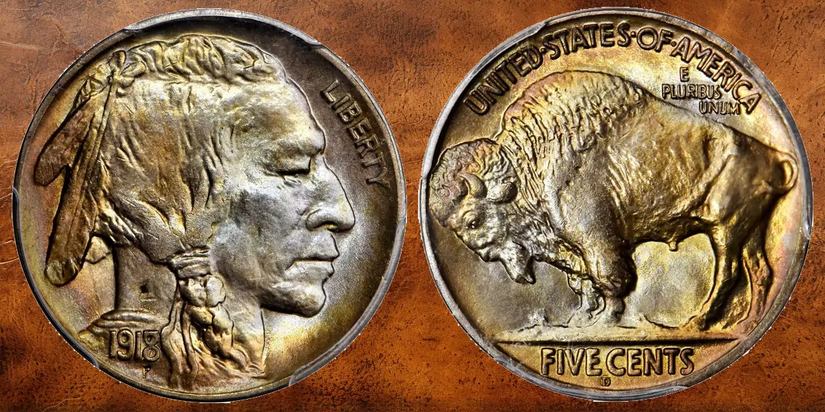 1918/7-D Buffalo Nickel