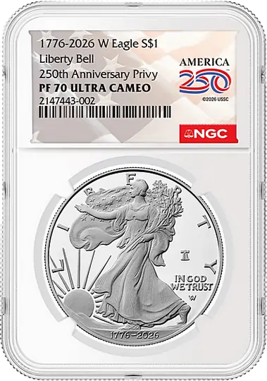 The NGC America250™ label