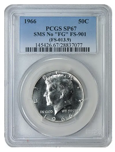 No FG Kennedy Half Dollars