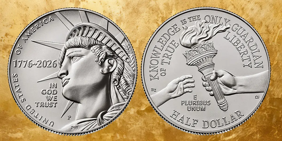 The 2026 Semiquincentennial Coins - Enduring Liberty Half Dollar (Collectible)