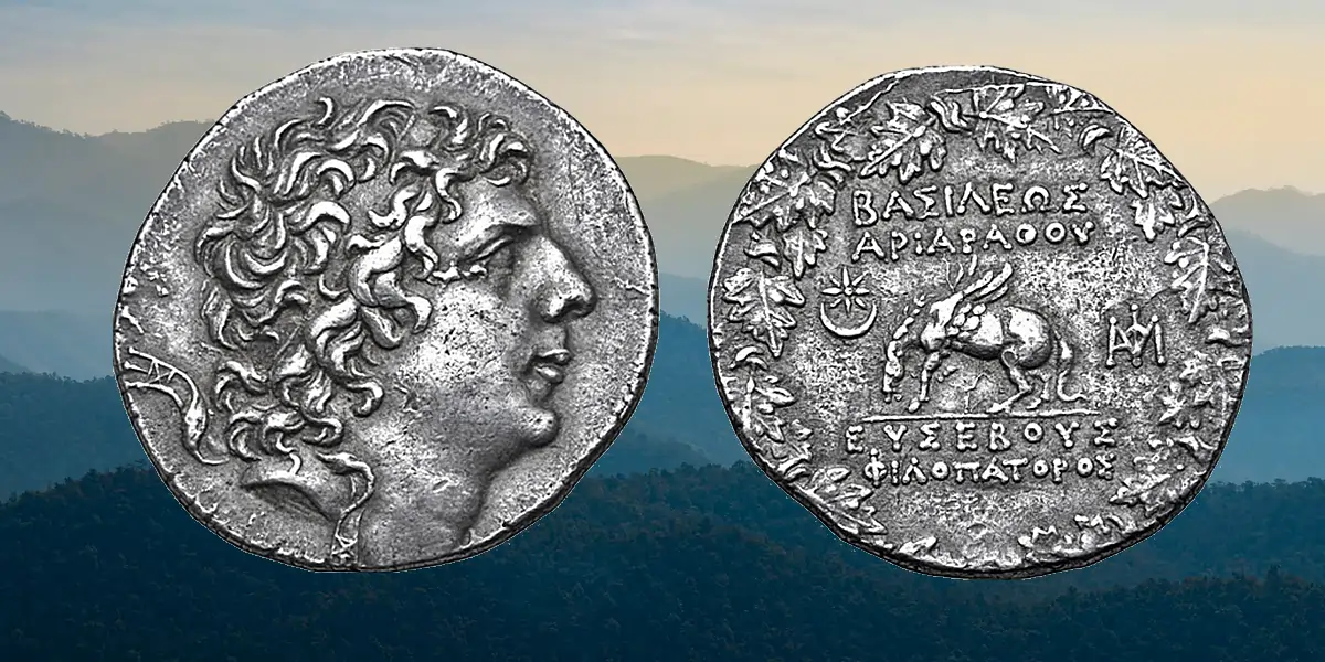 Ariarathes IX Eusebes Philopator AR Tetradrachm