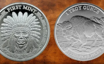 First Mint Buffalo Round - Fully Struck