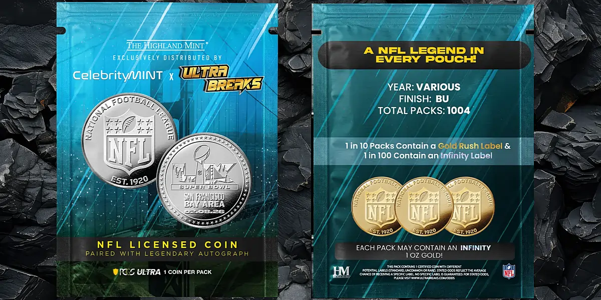 UltraBreaks x Celebrity Mint: NFL Super Bowl Series