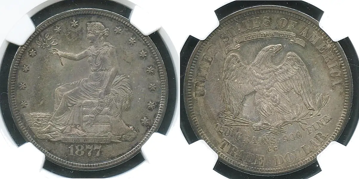 1877-CC Trade Dollar: Carson City’s China-Bound Rarity