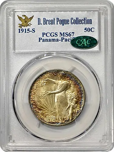 1915-S Panama-Pacific Exposition. MS-67 (PCGS). CAC.
