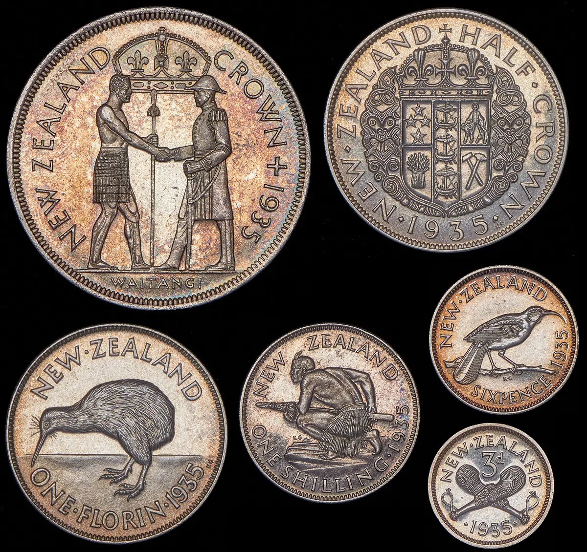 1935 Waitangi Proof Set