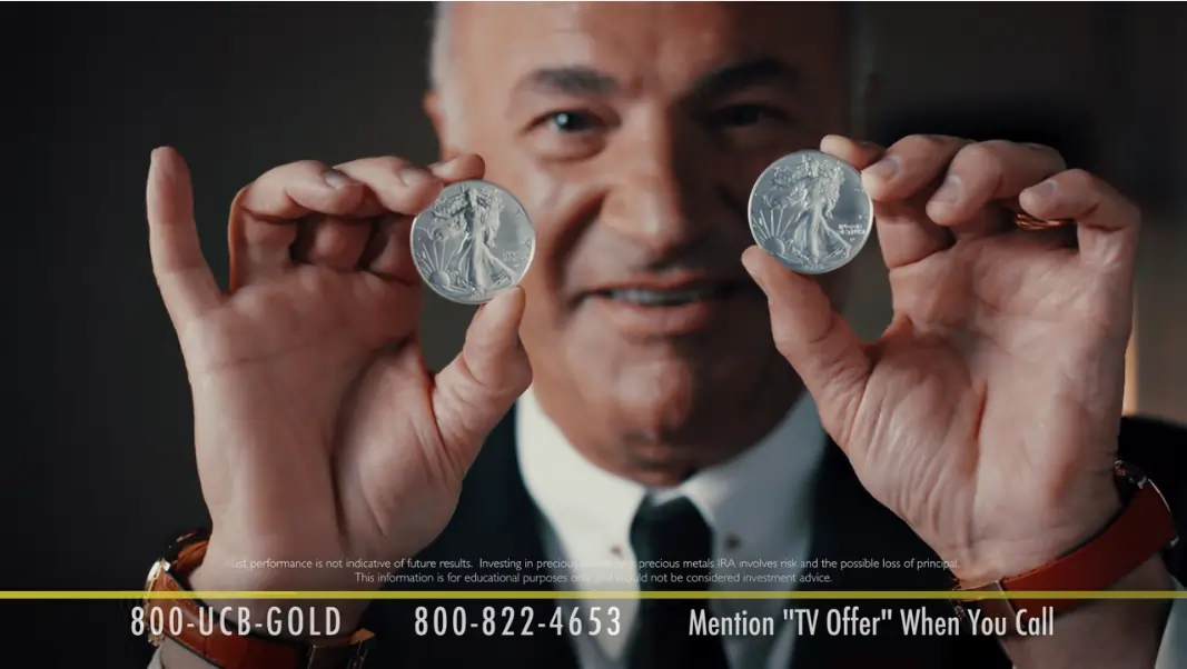 Kevin “Mr. Wonderful” O’Leary appears in a new Universal Coin & Bullion campaign