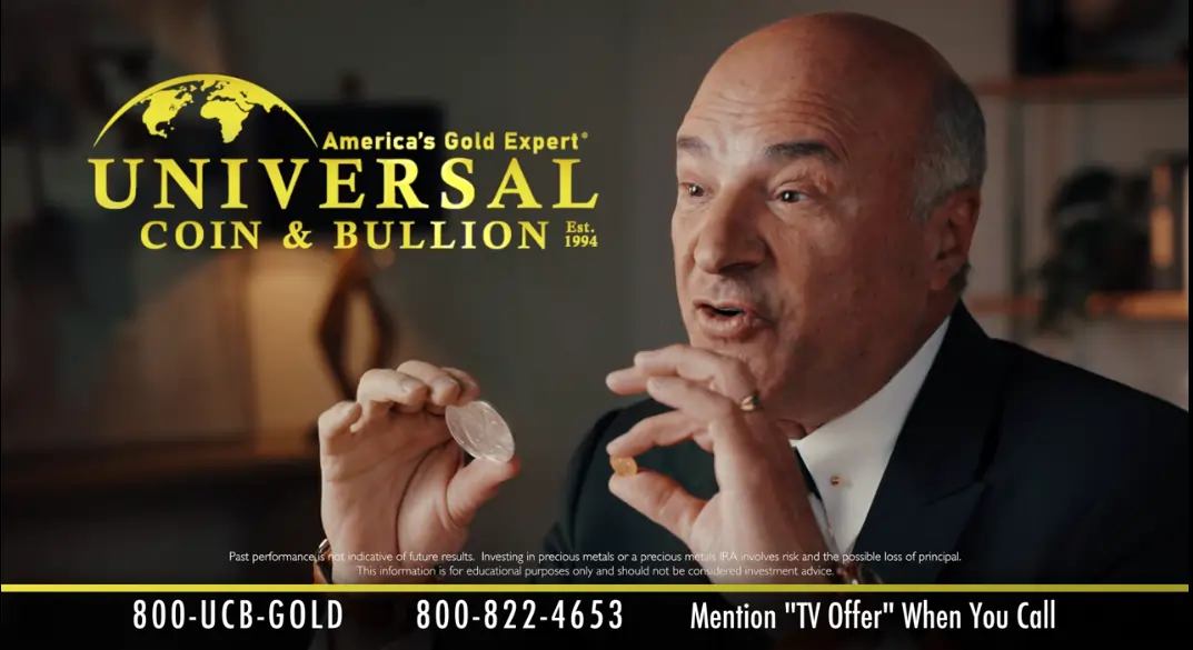Kevin O’Leary Launches Universal Coin Gold Promotion