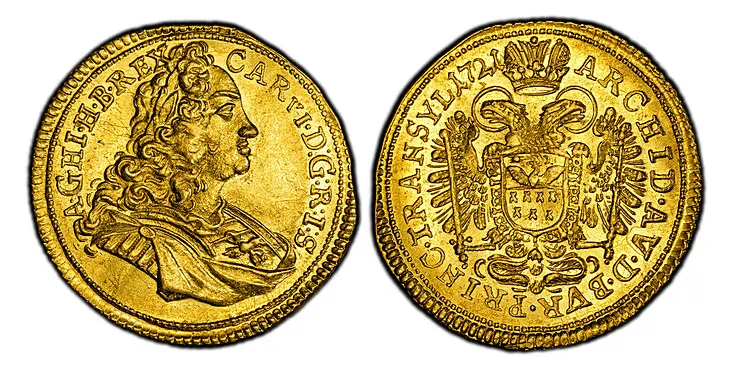 Choice Mint State Transylvania Ducat