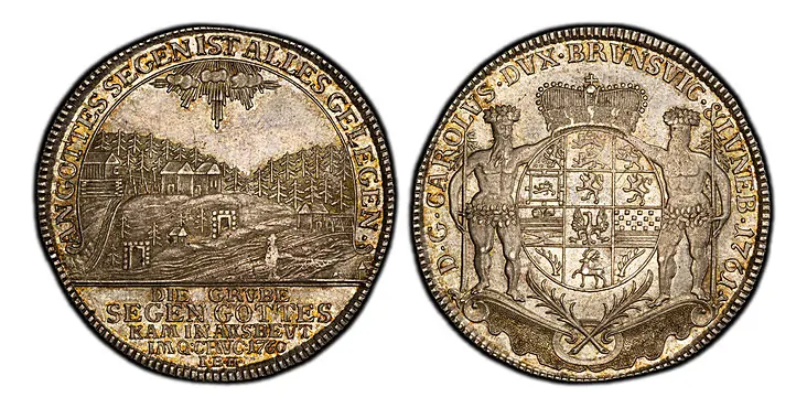 Exceptional Mining Thaler of Brunswick
